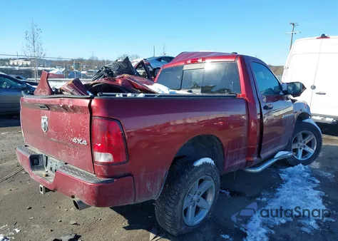 2012 Ram 1500 St from USA, damaged, VIN 3C6JD7AT6CG201564
